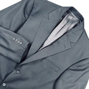 Jack Victor 42S Black Valentino CT 100% Wool Blazer Jacket Sport Coat Preppy